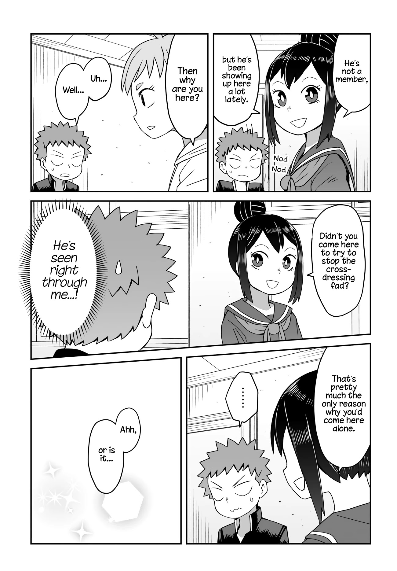 I'm the Only One Not Crossdressing!? Chapter 7 page 12 - Chapter 7