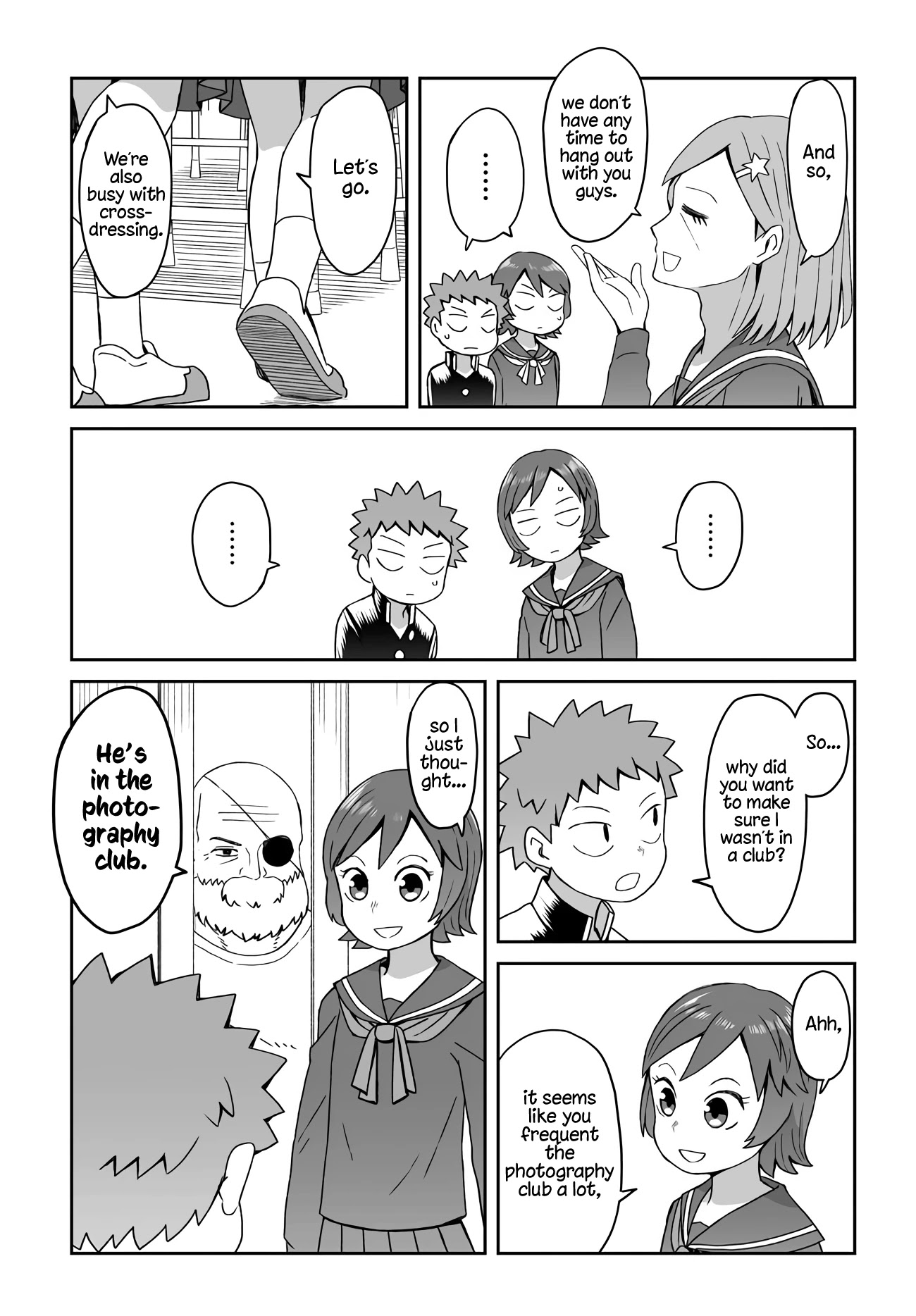 I'm the Only One Not Crossdressing!? Chapter 7 page 4 - Chapter 7