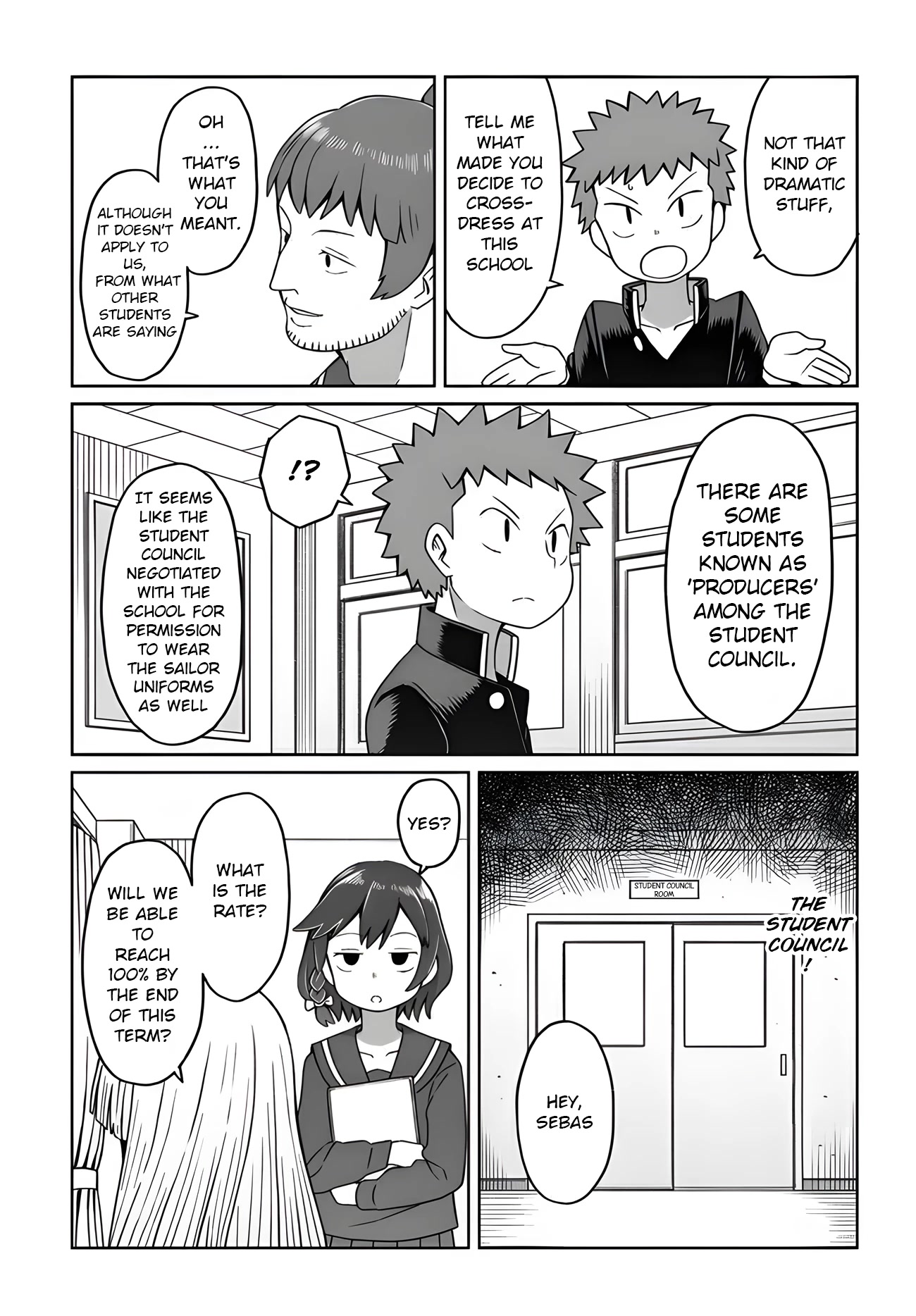 I'm the Only One Not Crossdressing!? Chapter 8 page 14 - Chapter 8