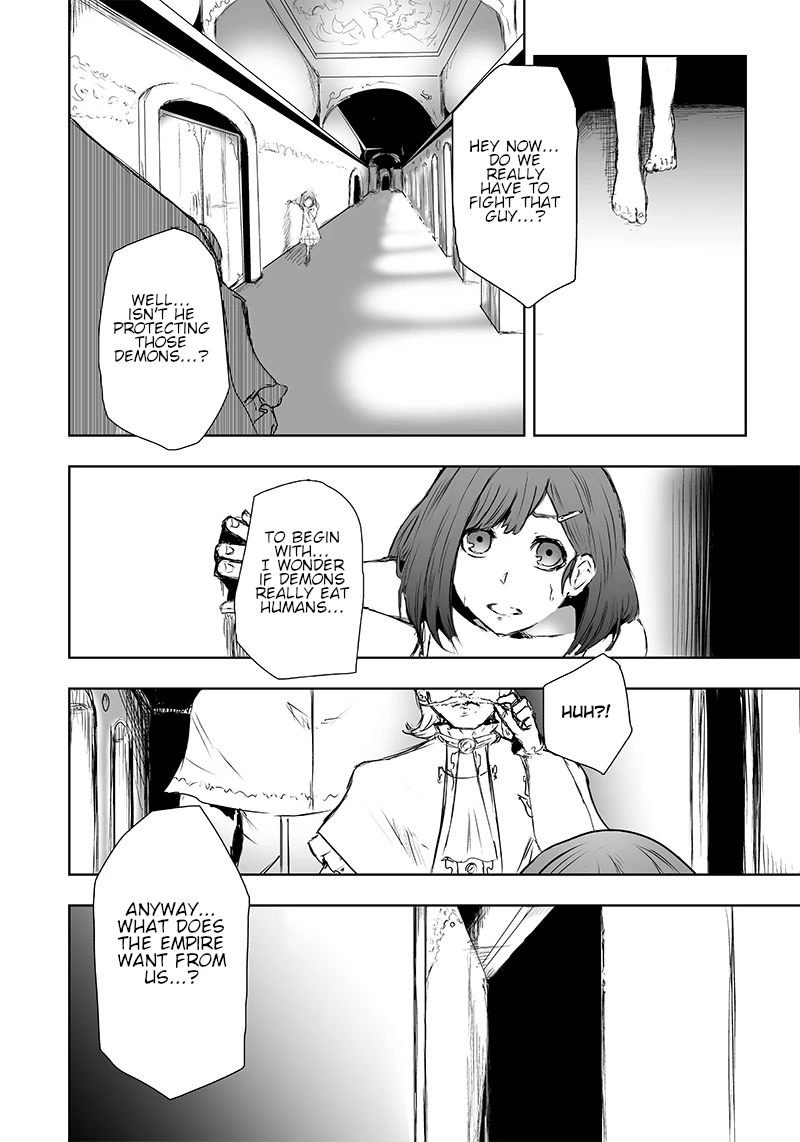 I'm the Only One with a Failure of a Skill in Another World's Summoning Rebellion — Until the Weakest Skill [Absorption] Swallows Everything Chapter 11 page 11 - Chapter 11: A cowardly power.