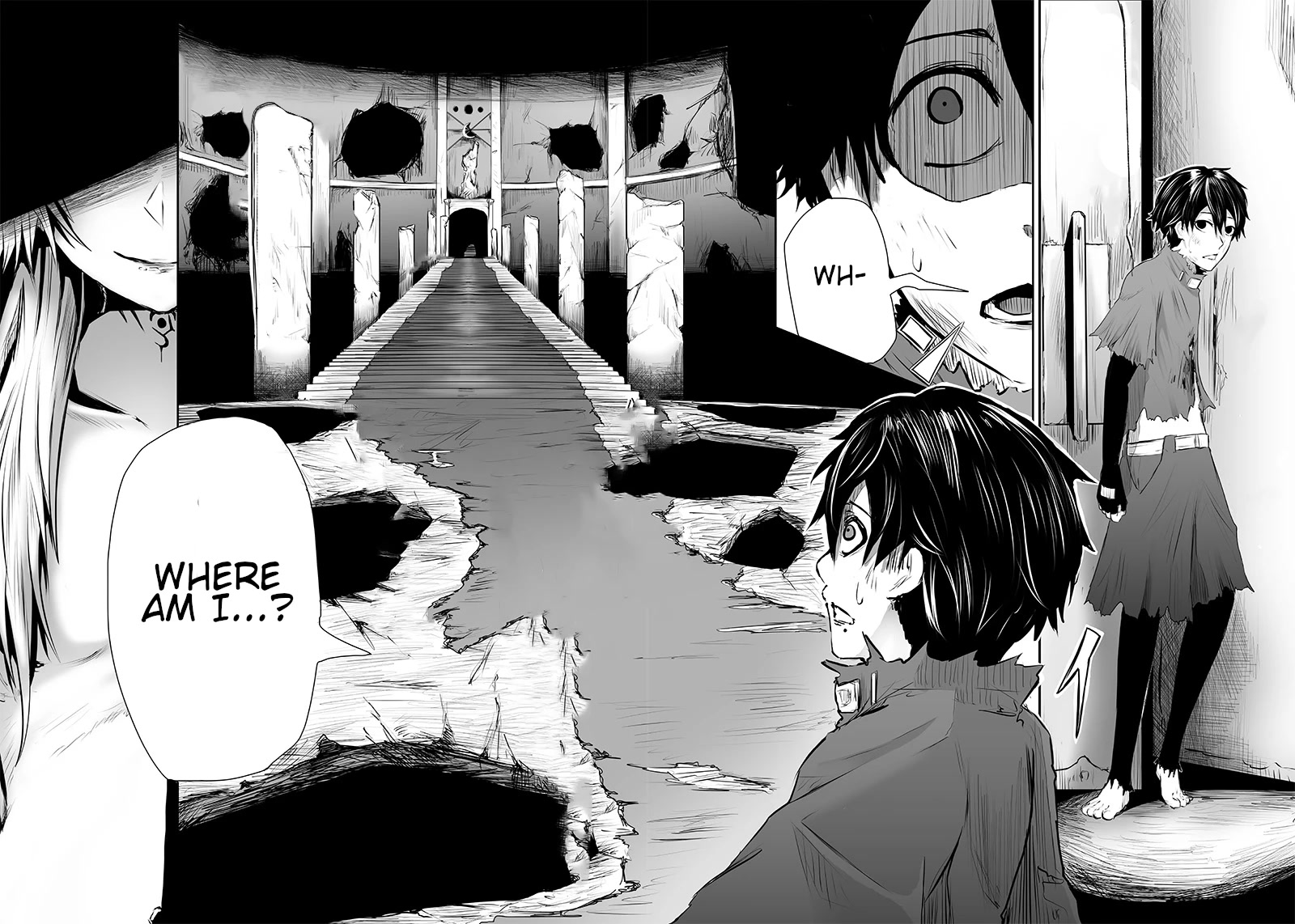 I'm the Only One with a Failure of a Skill in Another World's Summoning Rebellion — Until the Weakest Skill [Absorption] Swallows Everything Chapter 2 page 11 - Chapter 2: The Door.