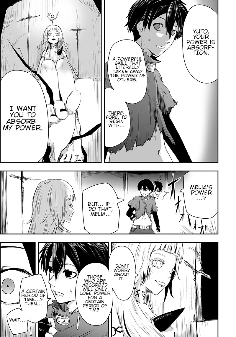 I'm the Only One with a Failure of a Skill in Another World's Summoning Rebellion — Until the Weakest Skill [Absorption] Swallows Everything Chapter 2 page 35 - Chapter 2: The Door.