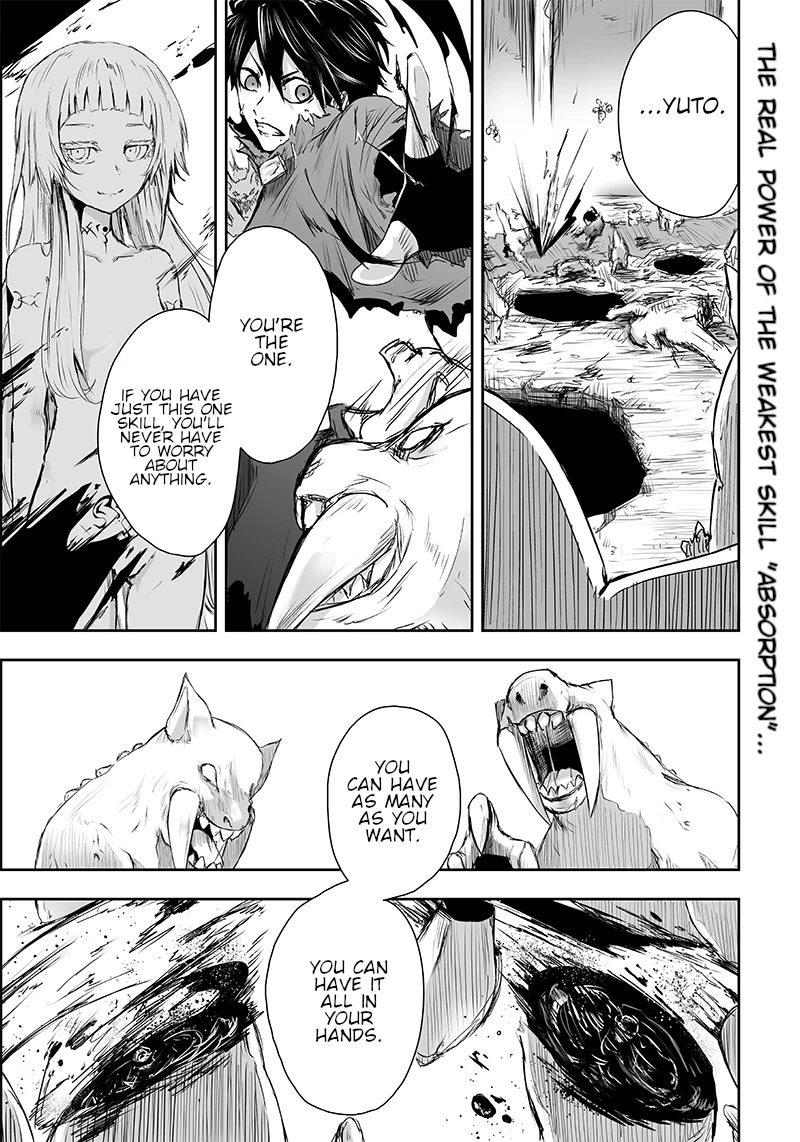 I'm the Only One with a Failure of a Skill in Another World's Summoning Rebellion — Until the Weakest Skill [Absorption] Swallows Everything Chapter 3 page 2 - Chapter 3: The Skills.