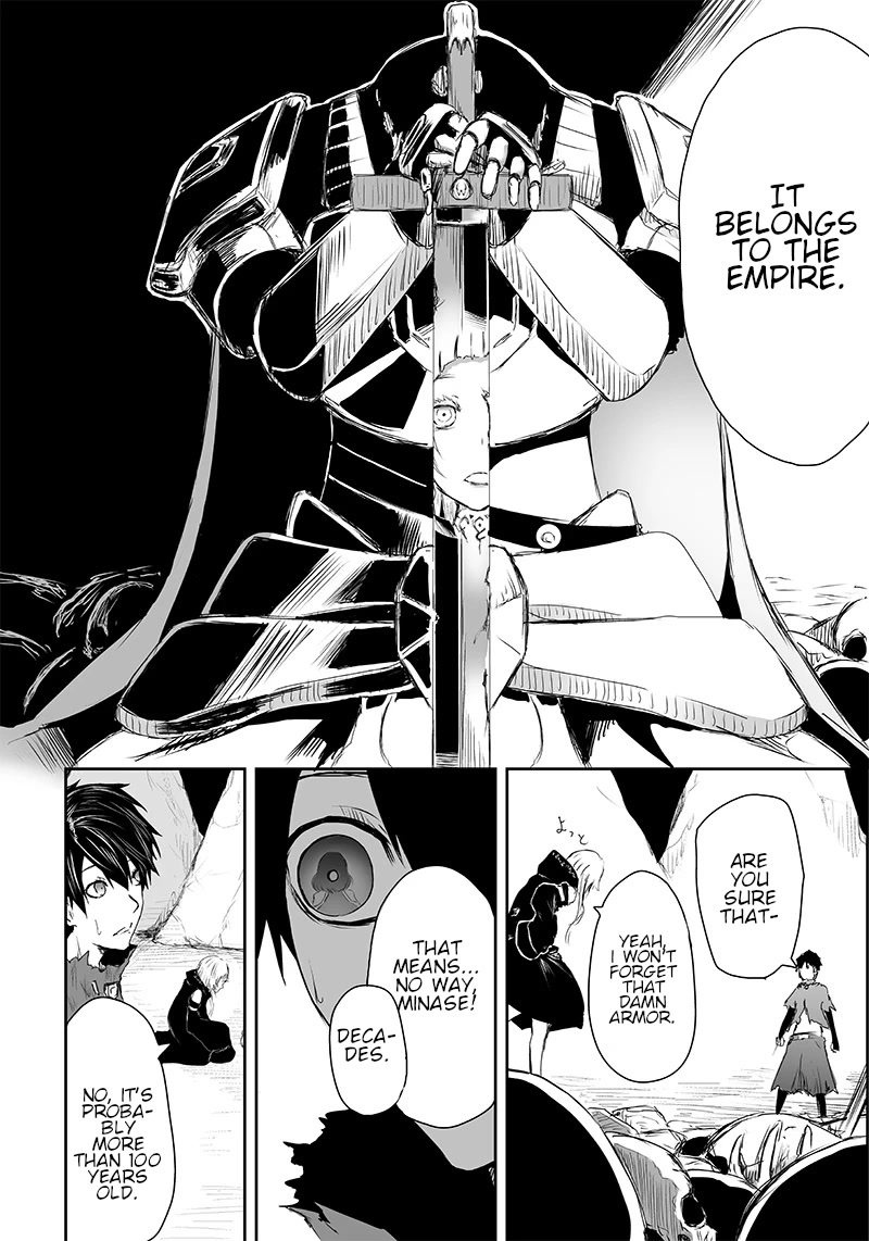 I'm the Only One with a Failure of a Skill in Another World's Summoning Rebellion — Until the Weakest Skill [Absorption] Swallows Everything Chapter 4 page 11 - Chapter 4: Skeletons.