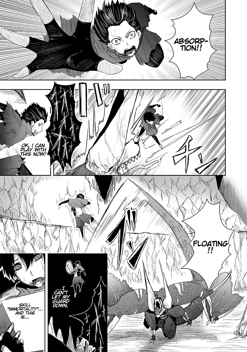 I'm the Only One with a Failure of a Skill in Another World's Summoning Rebellion — Until the Weakest Skill [Absorption] Swallows Everything Chapter 5 page 12 - Chapter 5: Immortality.