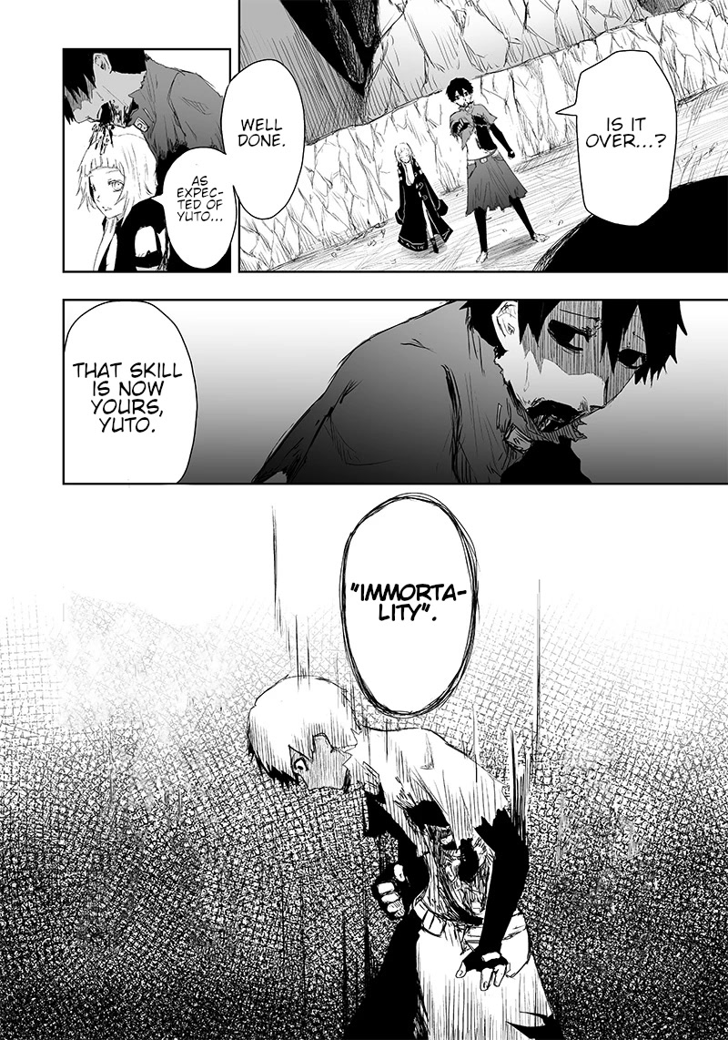 I'm the Only One with a Failure of a Skill in Another World's Summoning Rebellion — Until the Weakest Skill [Absorption] Swallows Everything Chapter 5 page 17 - Chapter 5: Immortality.