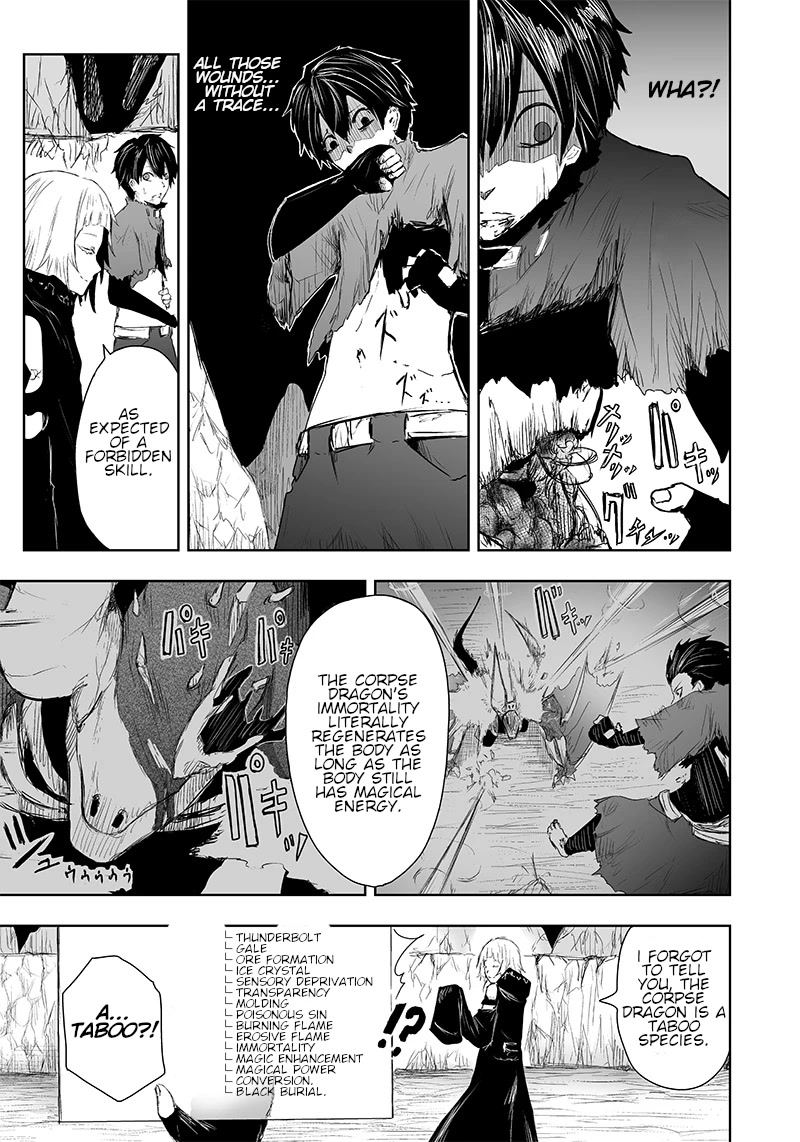 I'm the Only One with a Failure of a Skill in Another World's Summoning Rebellion — Until the Weakest Skill [Absorption] Swallows Everything Chapter 5 page 18 - Chapter 5: Immortality.