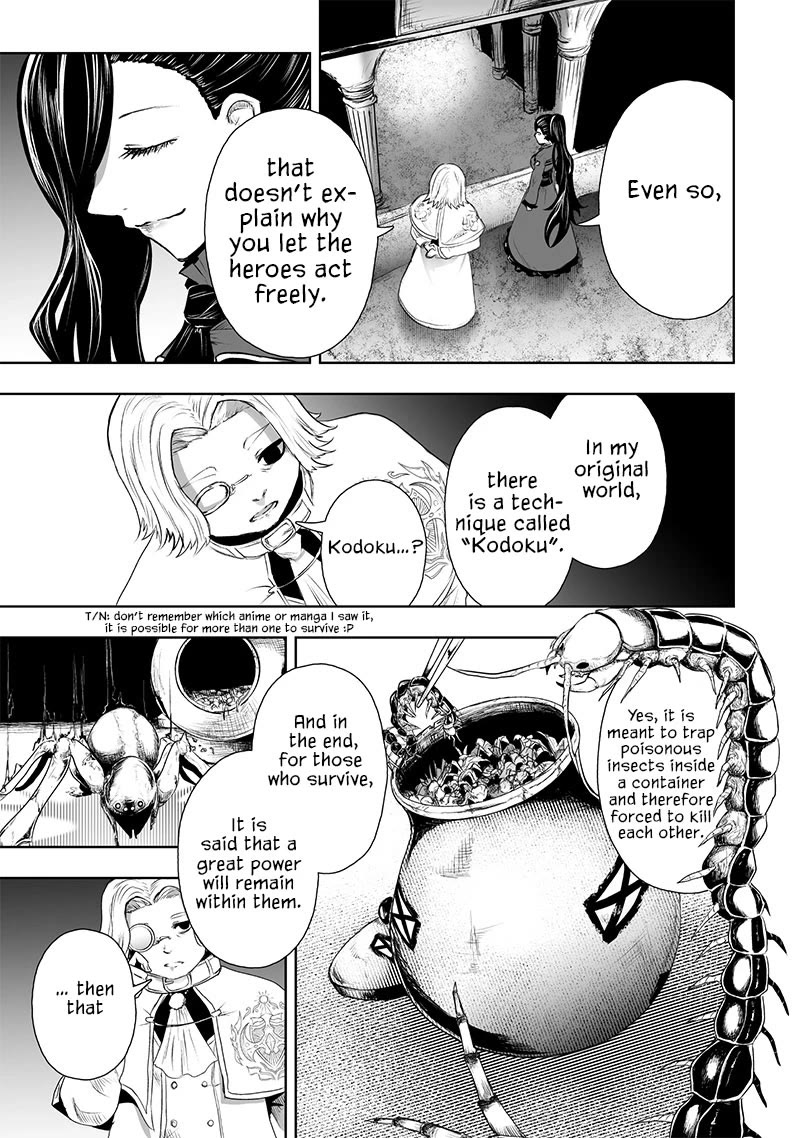 I'm the Only One with a Failure of a Skill in Another World's Summoning Rebellion — Until the Weakest Skill [Absorption] Swallows Everything Chapter 68 page 20 - Chapter 68: Kodoku