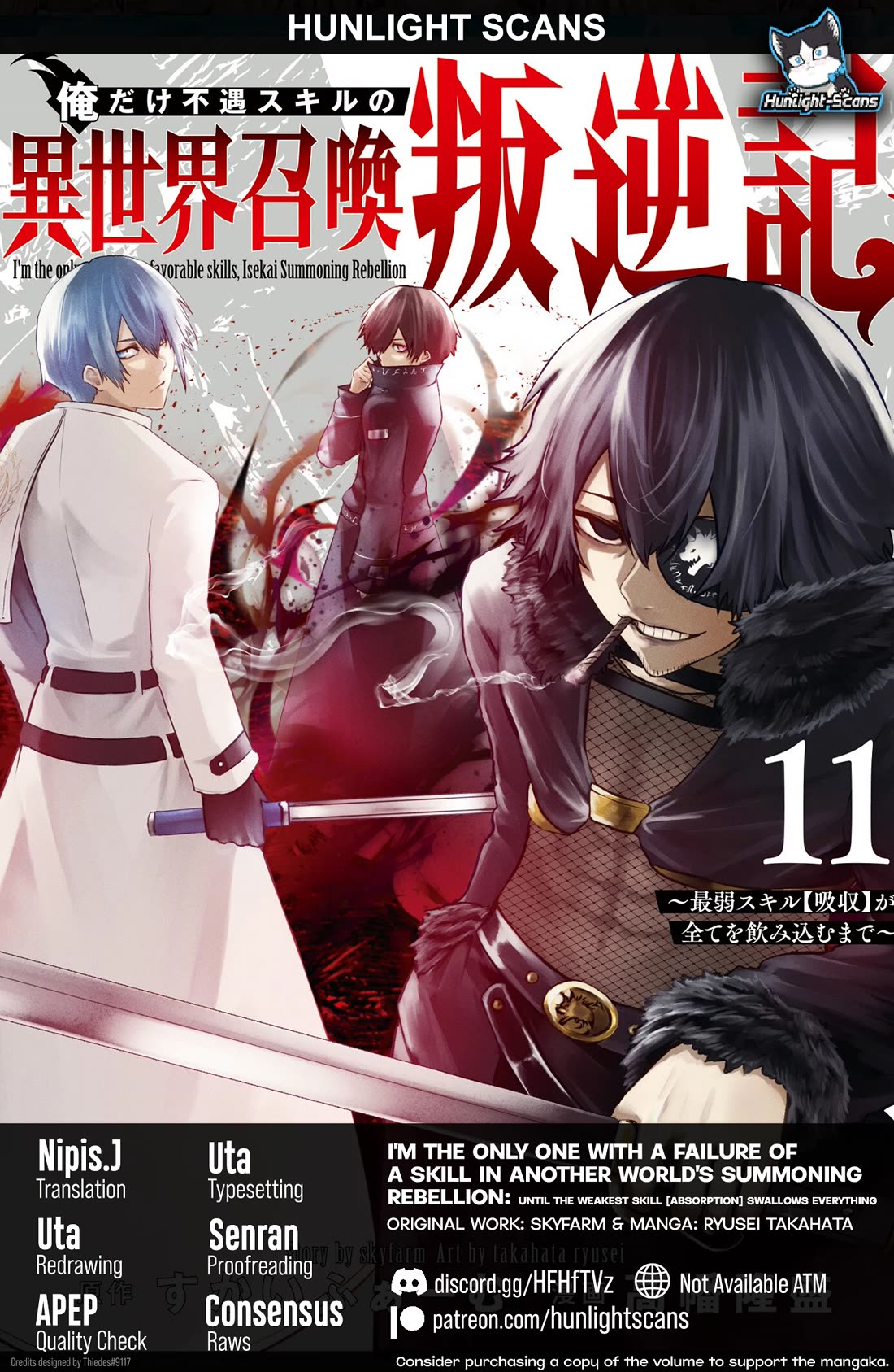 I'm the Only One with a Failure of a Skill in Another World's Summoning Rebellion — Until the Weakest Skill [Absorption] Swallows Everything Chapter 91 page 1 - Chapter 91