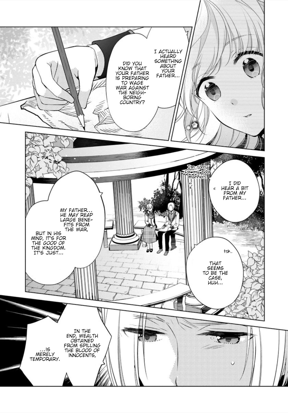 I'm Thinking of Quitting the Villainess' Entourage Chapter 7 page 12 - Chapter 7