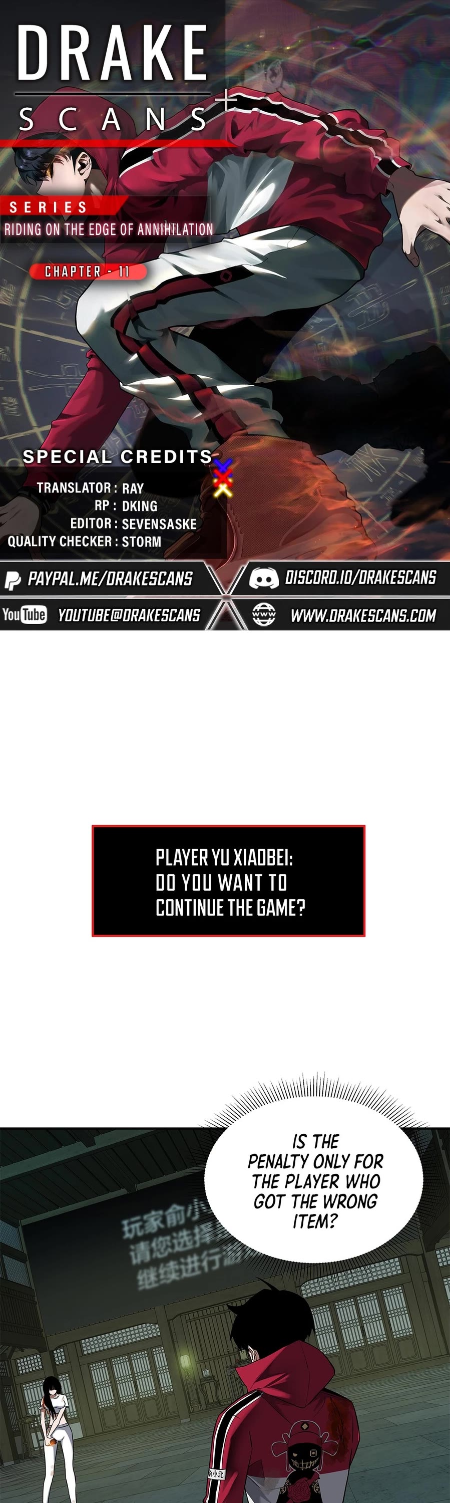 I'm Unrivalled In The Mystery Game Chapter 11 page 1 - Chapter 11