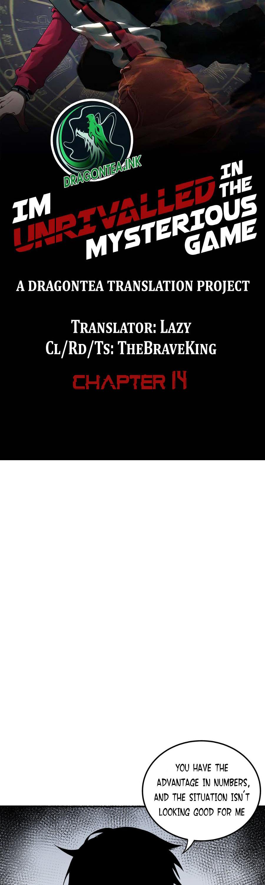 I'm Unrivalled In The Mystery Game Chapter 14 page 10 - Chapter 14