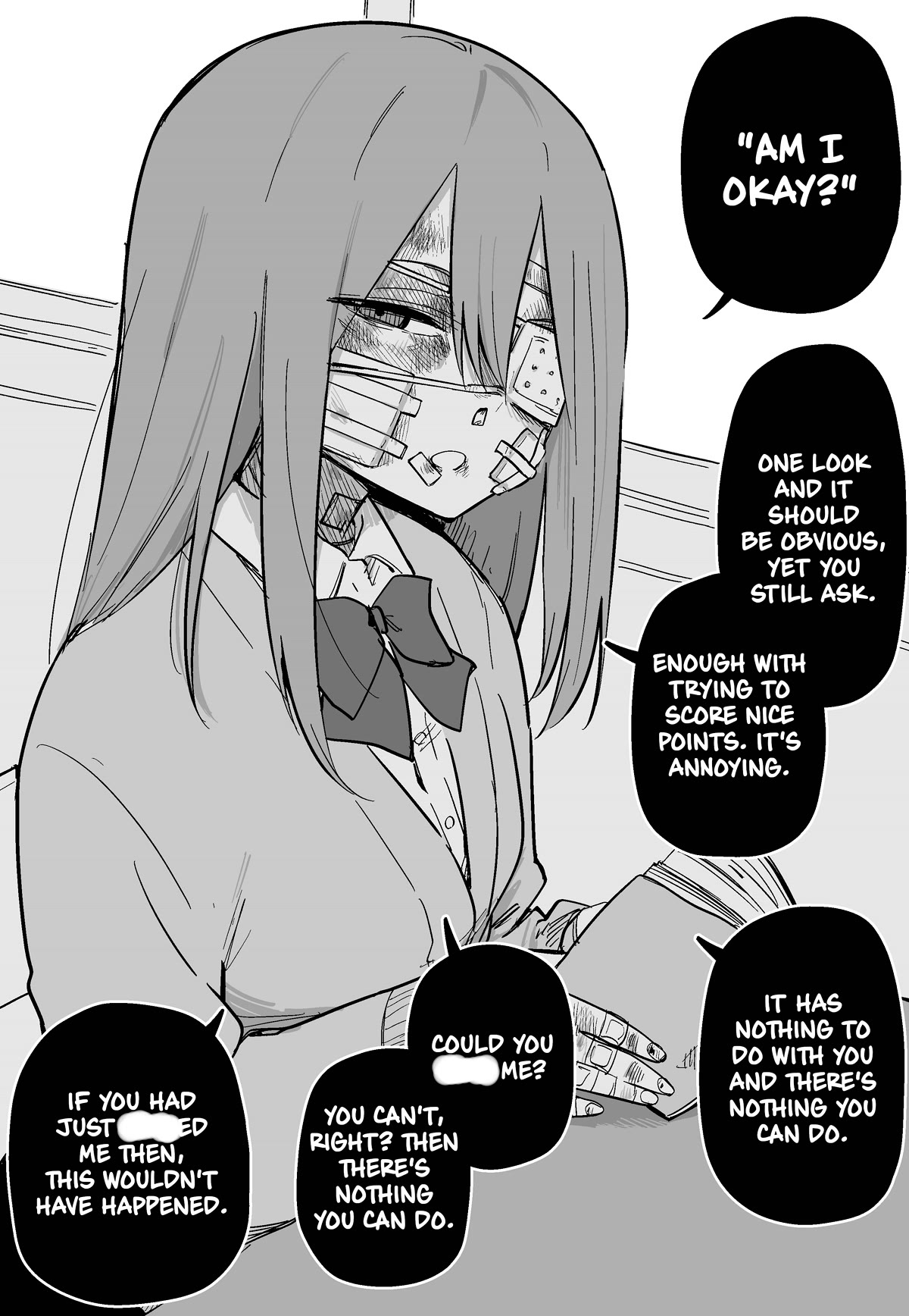 I'm Worried About My Classmate Who's Covered in Bruises Chapter 10 page 1 - Chapter 10