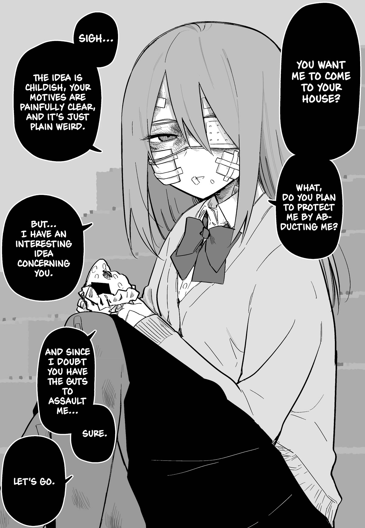I'm Worried About My Classmate Who's Covered in Bruises Chapter 11 page 1 - Chapter 11