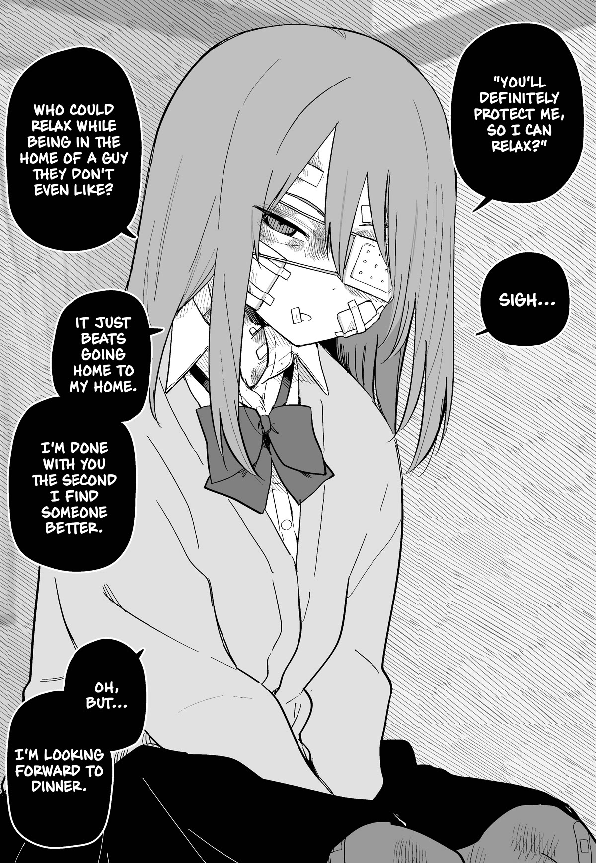 I'm Worried About My Classmate Who's Covered in Bruises Chapter 12 page 1 - Chapter 12