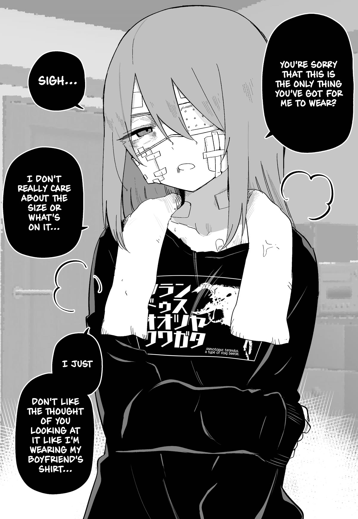 I'm Worried About My Classmate Who's Covered in Bruises Chapter 14 page 1 - Chapter 14