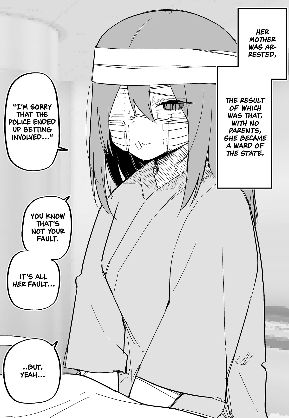 I'm Worried About My Classmate Who's Covered in Bruises Chapter 36 page 1 - Chapter 36