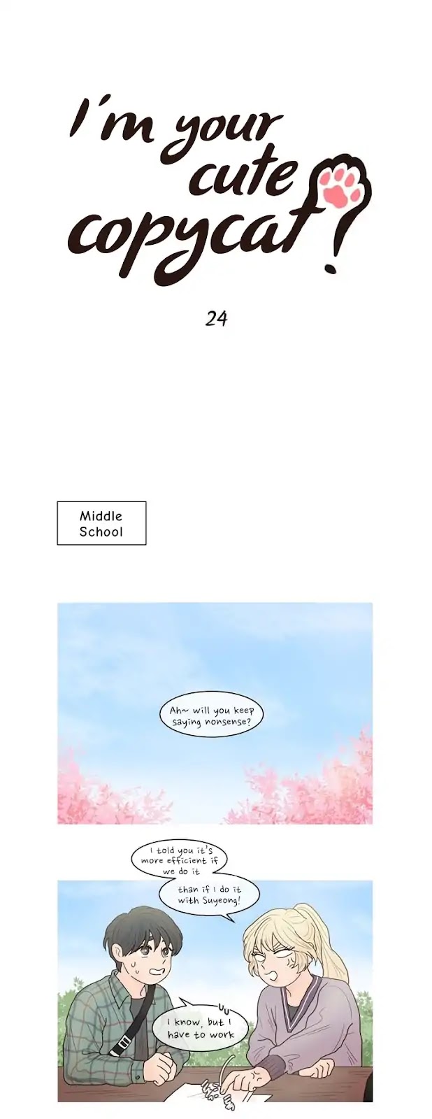 I'm Your Cute Copycat! Chapter 24 page 2 - Chapter 24