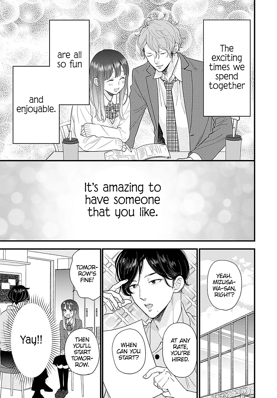 Ima, Koi wo Shite Imasu Chapter 12 page 10 - Chapter 12: Satomi's Part-time Job