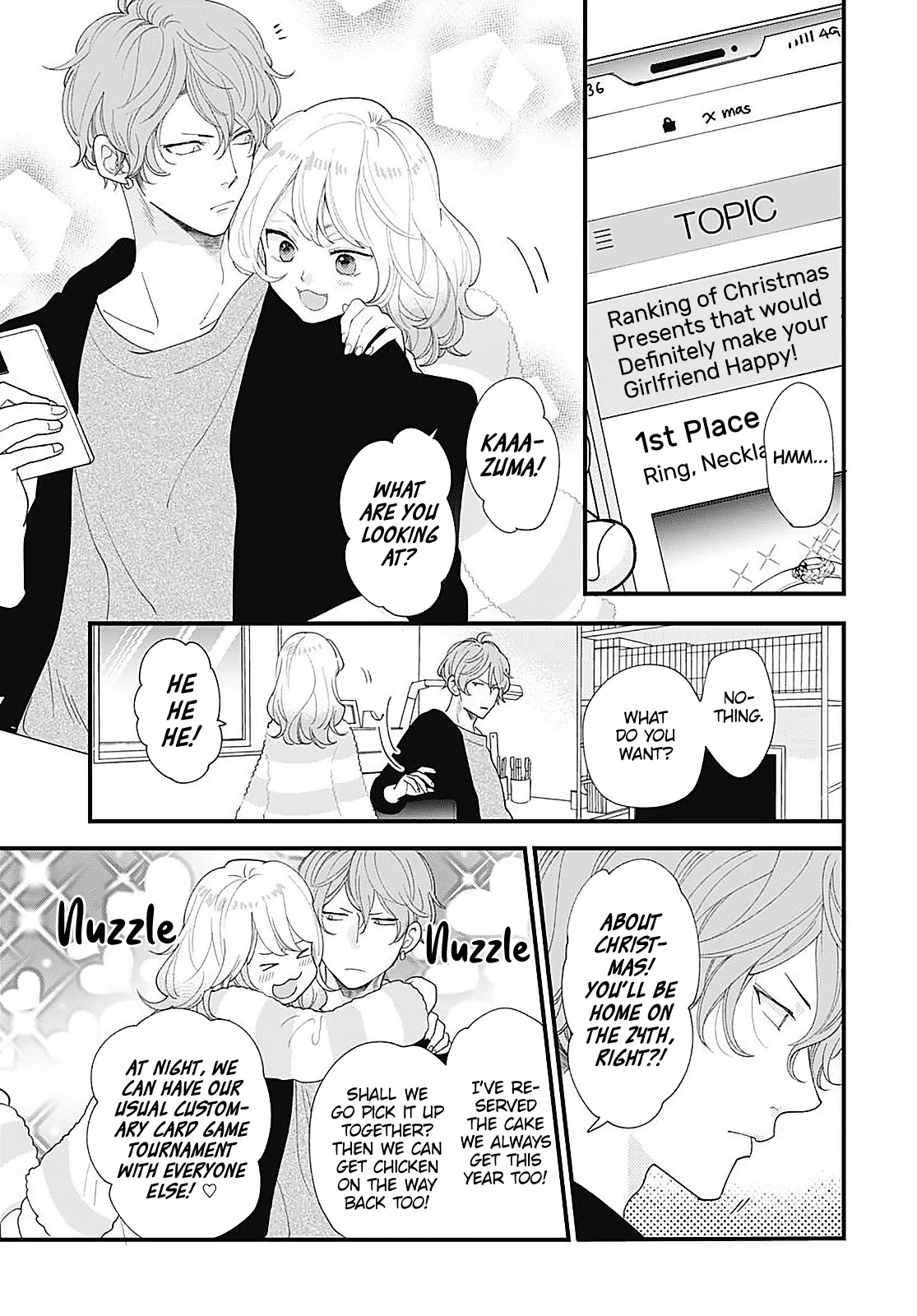 Ima, Koi wo Shite Imasu Chapter 14 page 10 - Chapter 14: Yagyuu-kun and Christmas (1)