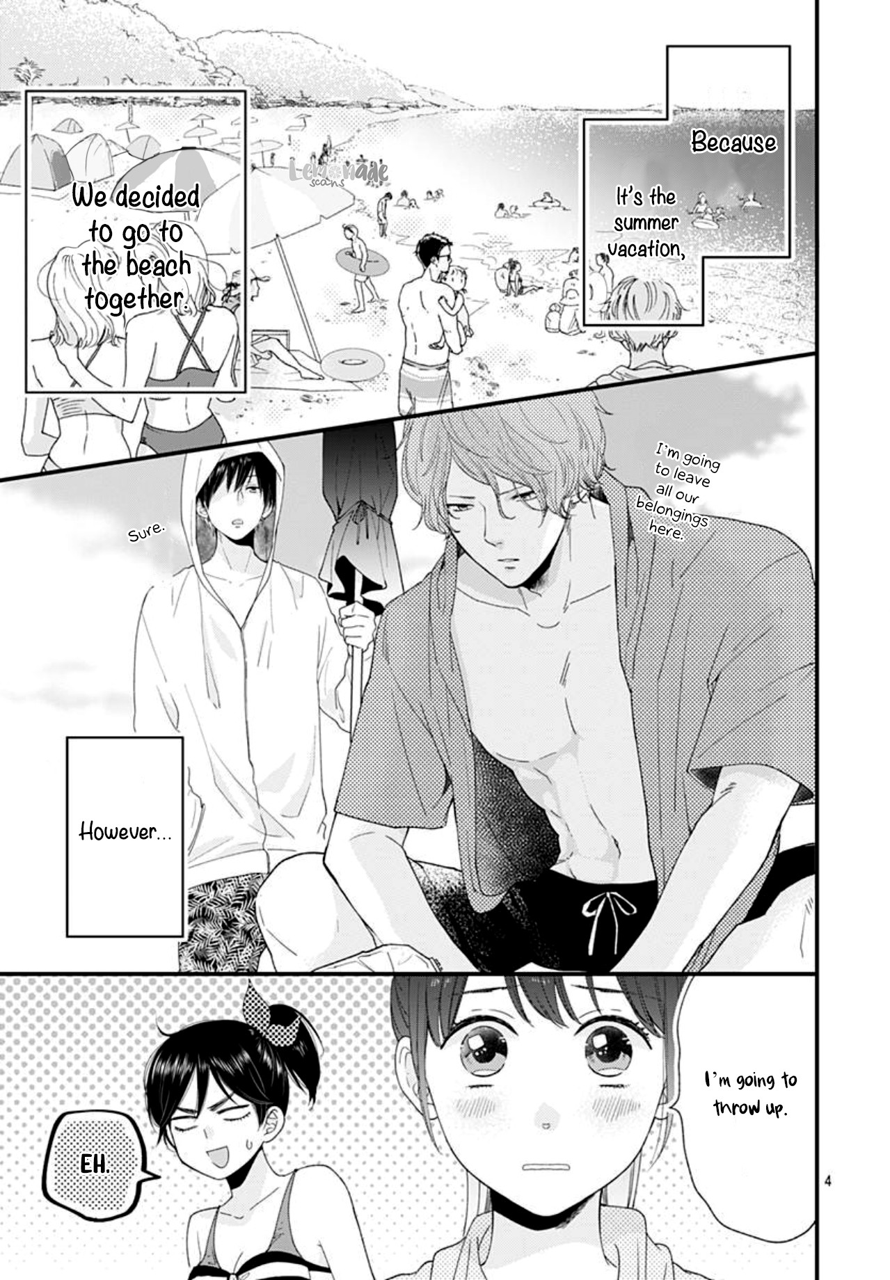 Ima, Koi wo Shite Imasu Chapter 5 page 5 - Chapter 5: Summer Vacation with Yagyuu-kun