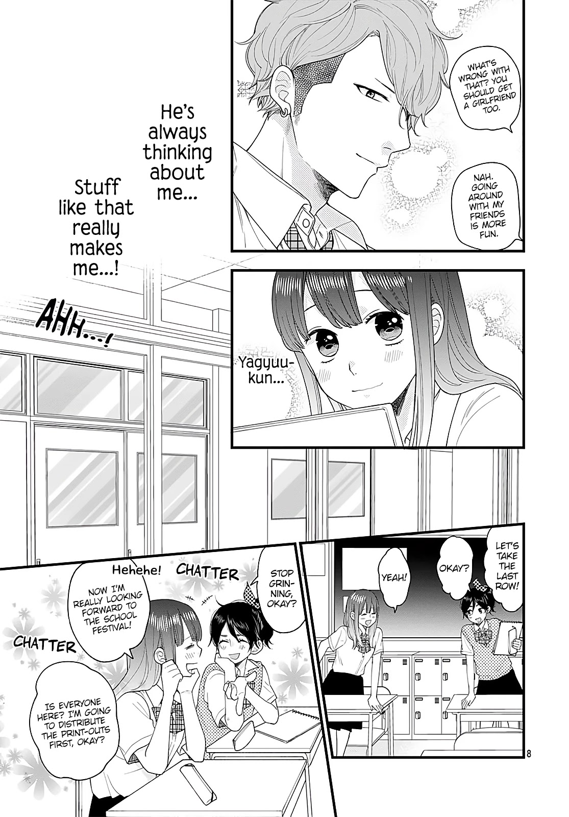 Ima, Koi wo Shite Imasu Chapter 9 page 10 - Chapter 9: Yagyuu-kun and the School Festival