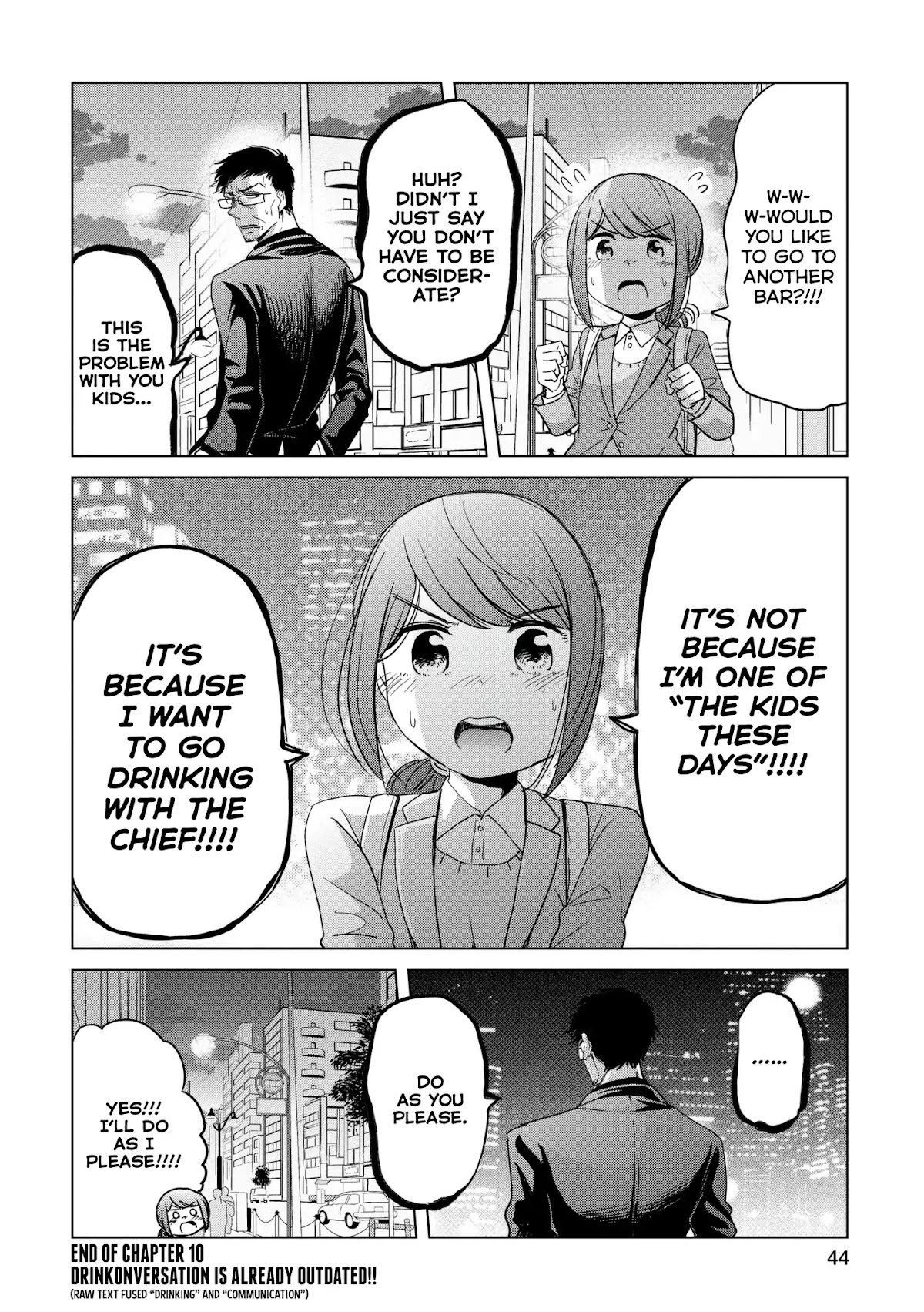 Imadoki no Wakai Mon wa Chapter 10 page 4 - Chapter 10: Drinkonversation Is Already Outdated