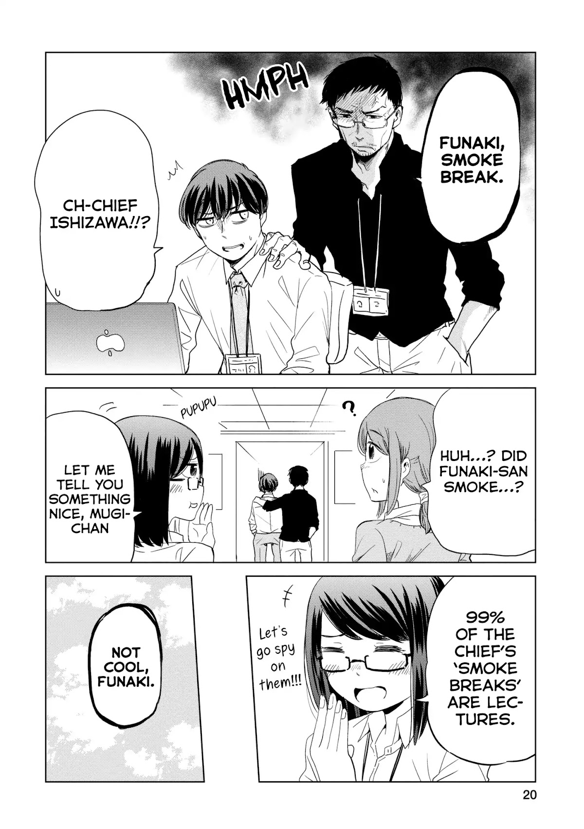 Imadoki no Wakai Mon wa Chapter 5 page 2 - Chapter 5: Such a perfect boss makes me mad about my own!