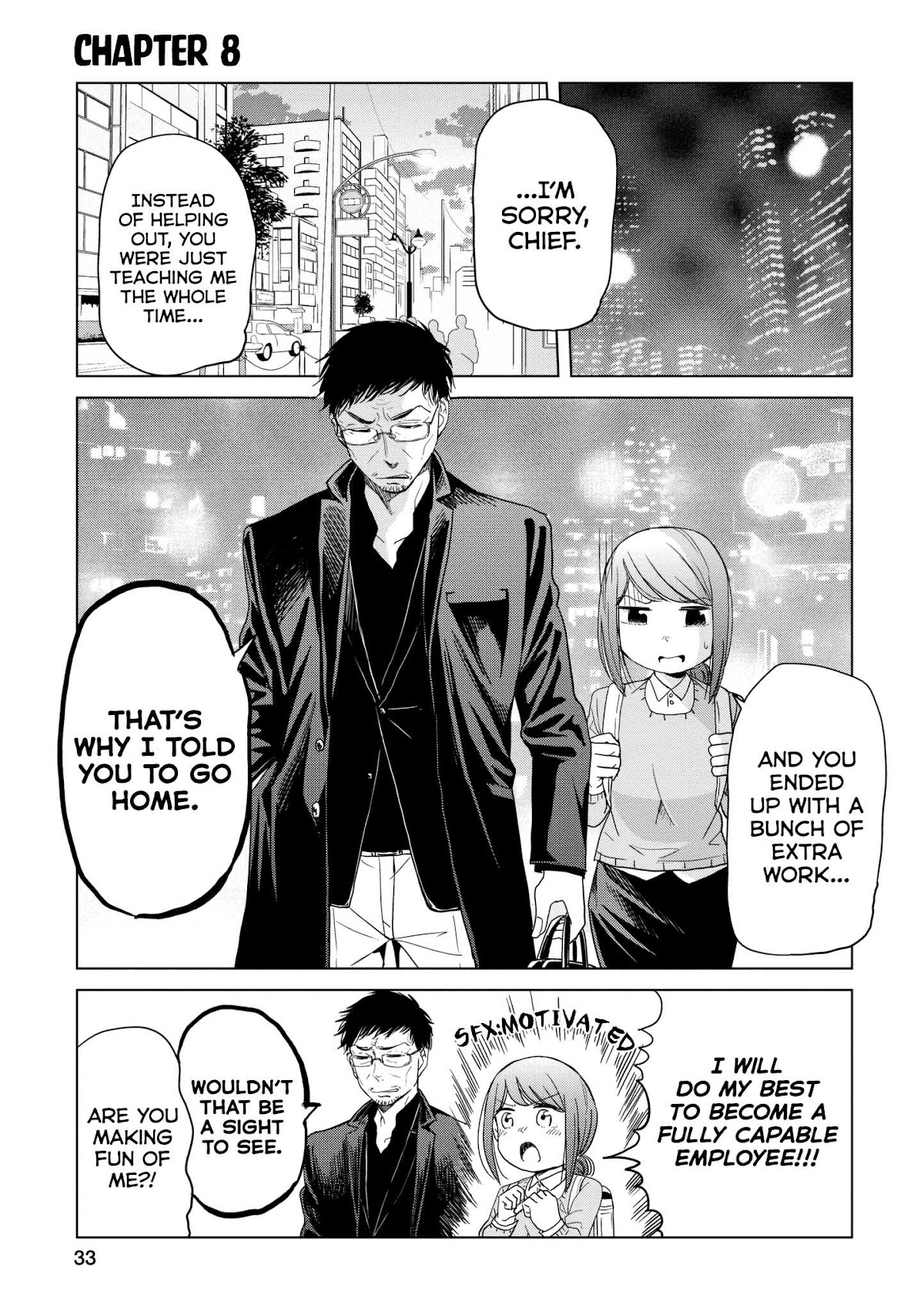 Imadoki no Wakai Mon wa Chapter 8 page 1 - Chapter 8: Although he may look fierce, he’s got a heart of gold.