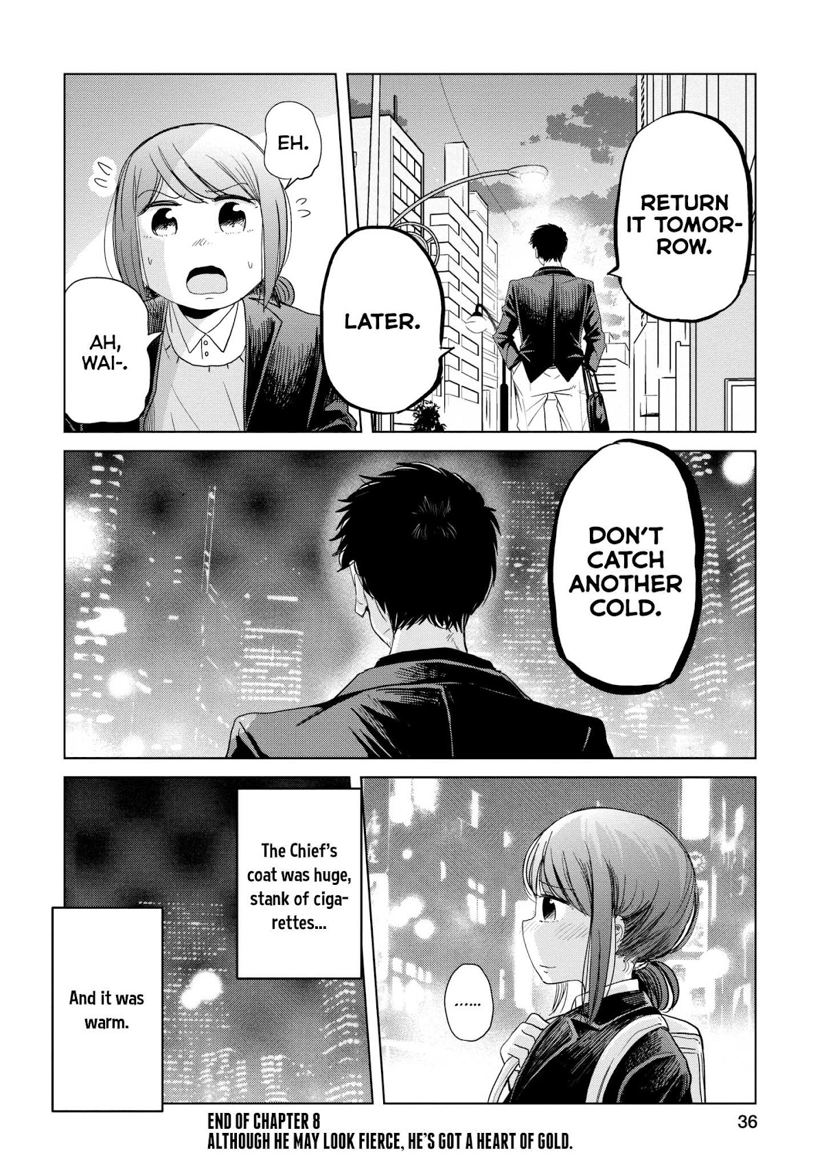 Imadoki no Wakai Mon wa Chapter 8 page 4 - Chapter 8: Although he may look fierce, he’s got a heart of gold.
