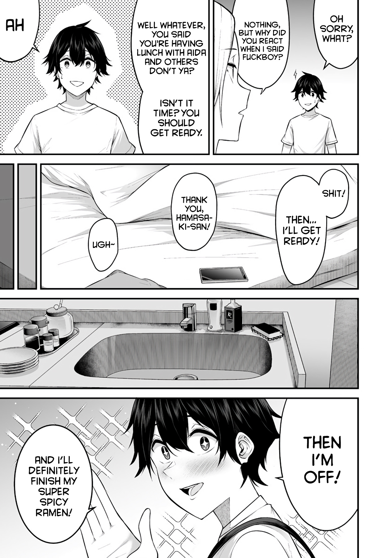 Imaizumin's House is a Place for Gals to Gather Chapter 1 page 13 - Chapter 1: Imaizumi and Hamasaki