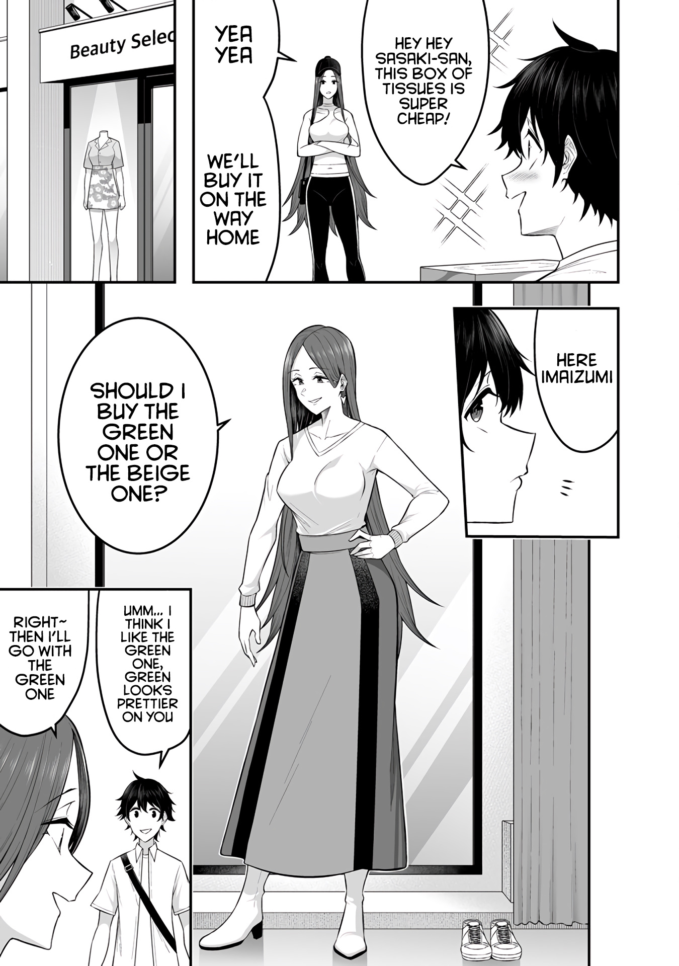 Imaizumin's House is a Place for Gals to Gather Chapter 3 page 9 - Chapter 3: Imaizumi-Kun and Sasaki-San