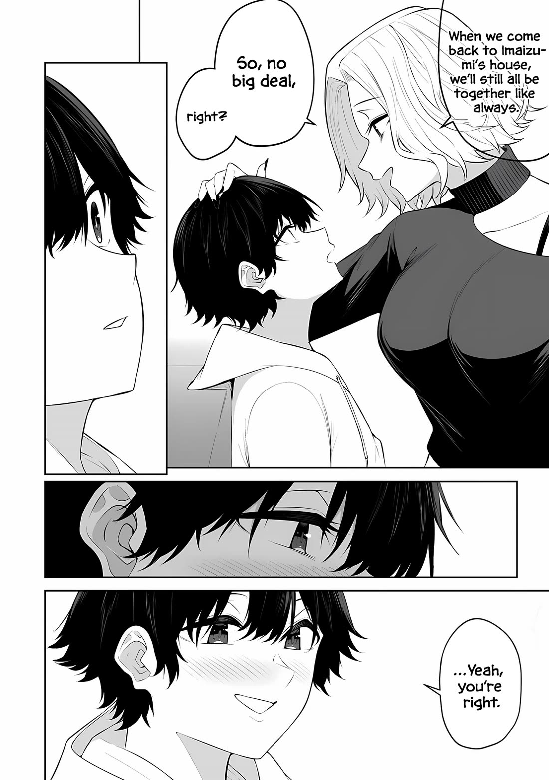 Imaizumin's House is a Place for Gals to Gather Chapter 35 page 17 - Chapter 35
