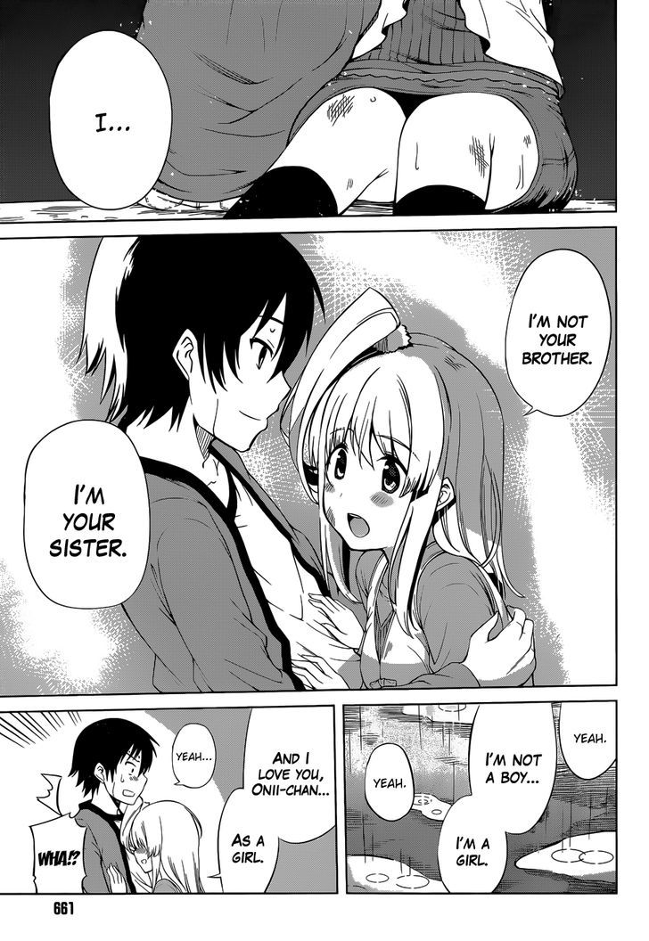 Imasugu Oniichan ni Imouto Datte Iitai! Chapter 15 page 35 - Chapter 15 : Overlapping Feelings
