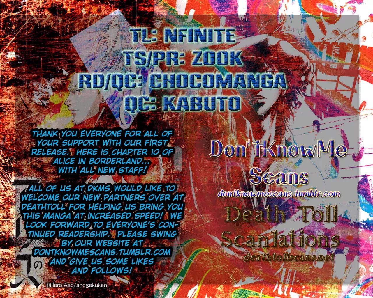 Imawa no Kuni no Alice Chapter 10 page 36 - Chapter 10: Third Day Sojourn