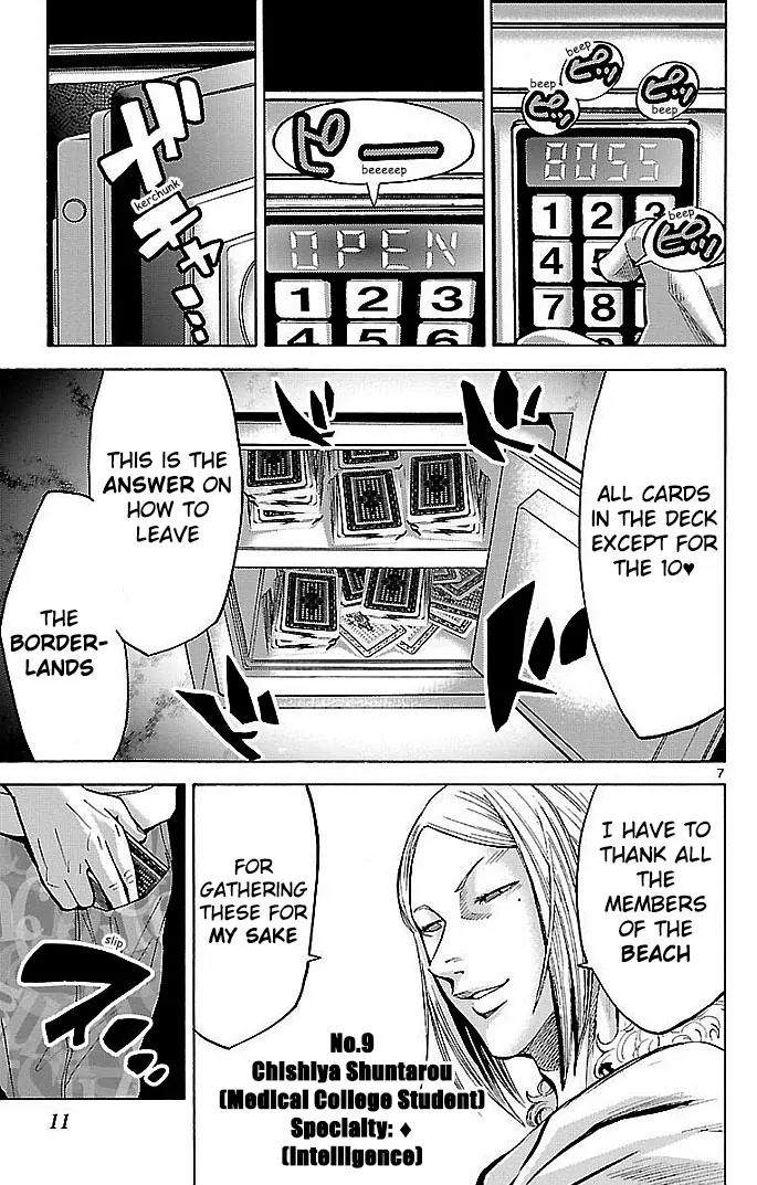 Imawa no Kuni no Alice Chapter 20 page 10 - Chapter 20: Beach (5)