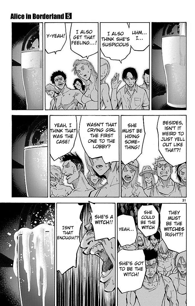 Imawa no Kuni no Alice Chapter 20 page 33 - Chapter 20: Beach (5)