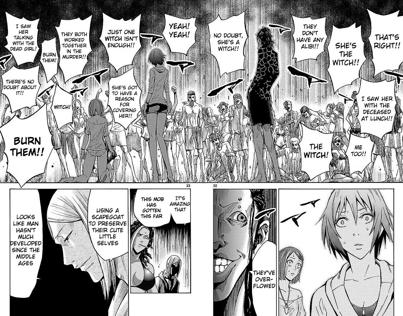 Imawa no Kuni no Alice Chapter 20 page 34 - Chapter 20: Beach (5)