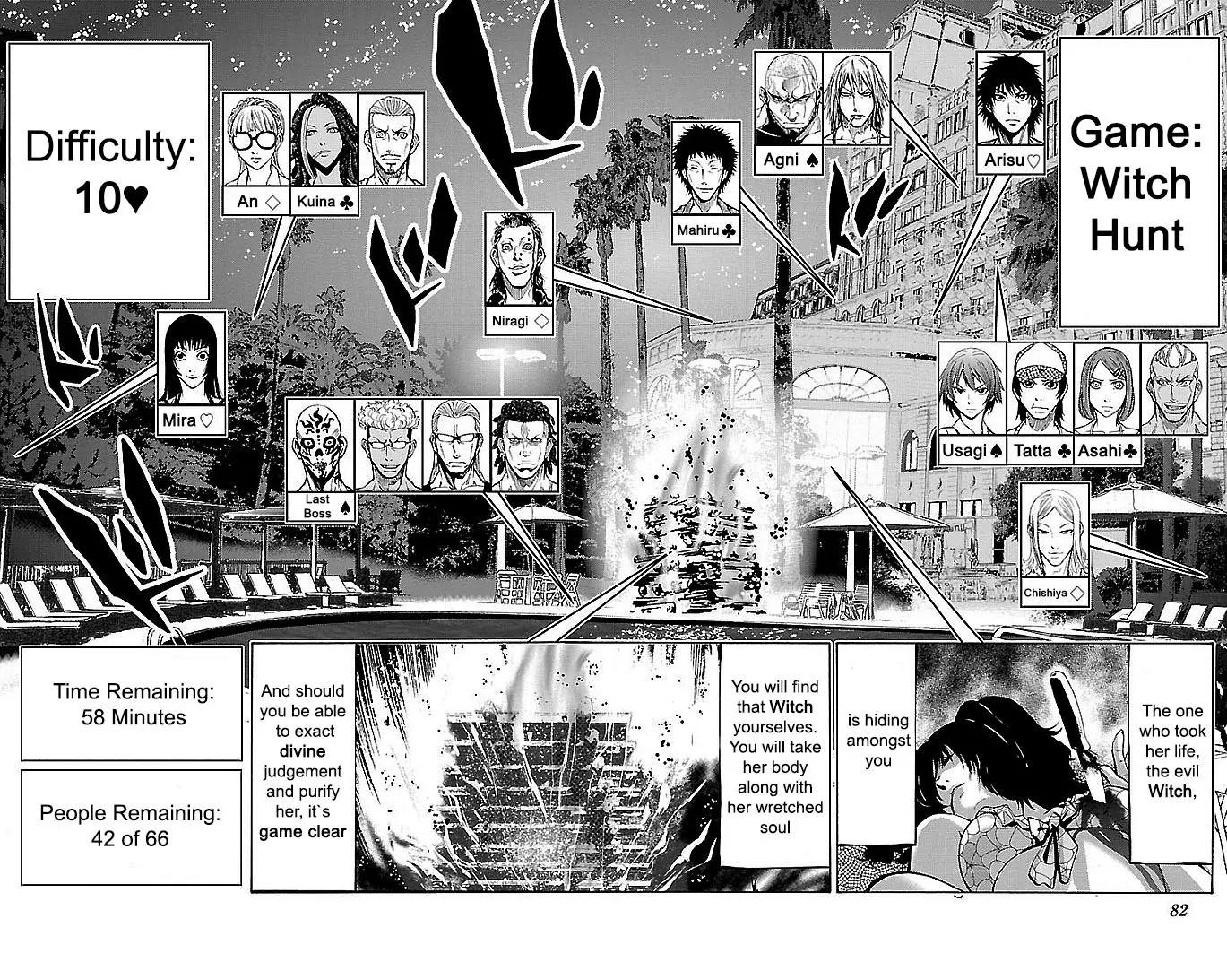 Imawa no Kuni no Alice Chapter 22 page 6 - Chapter 22: Ten of Hearts (2)