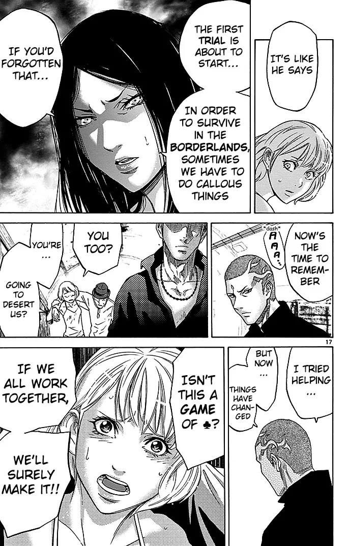 Imawa no Kuni no Alice Chapter 29.1 page 19 - Chapter 29.1: Side Story 2 - Four of Clubs (1)