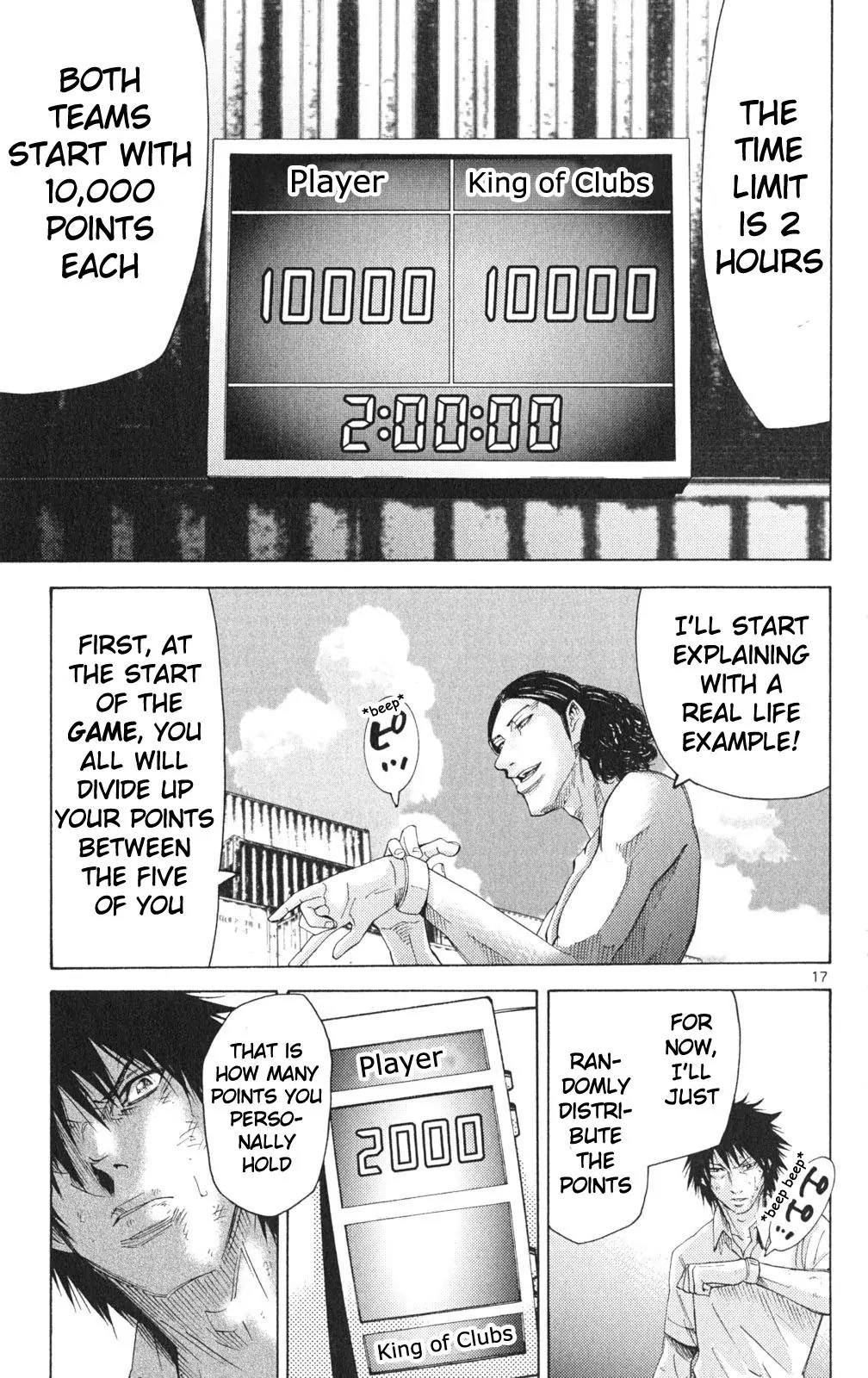 Imawa no Kuni no Alice Chapter 33 page 20 - Chapter 33: King of Clubs (1)