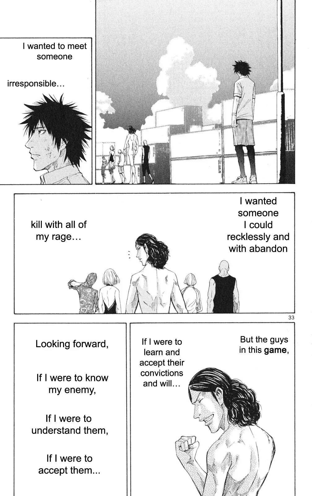Imawa no Kuni no Alice Chapter 33 page 36 - Chapter 33: King of Clubs (1)
