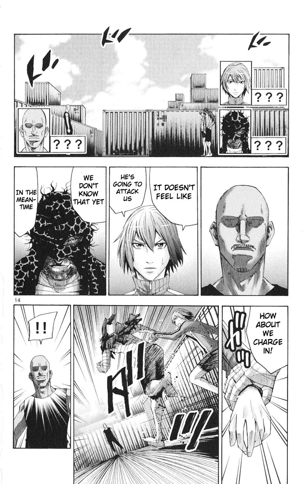 Imawa no Kuni no Alice Chapter 34 page 14 - Chapter 34: King of Clubs (2)