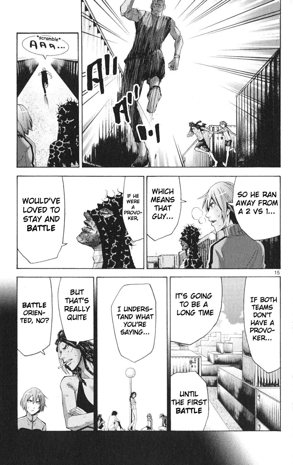 Imawa no Kuni no Alice Chapter 34 page 15 - Chapter 34: King of Clubs (2)