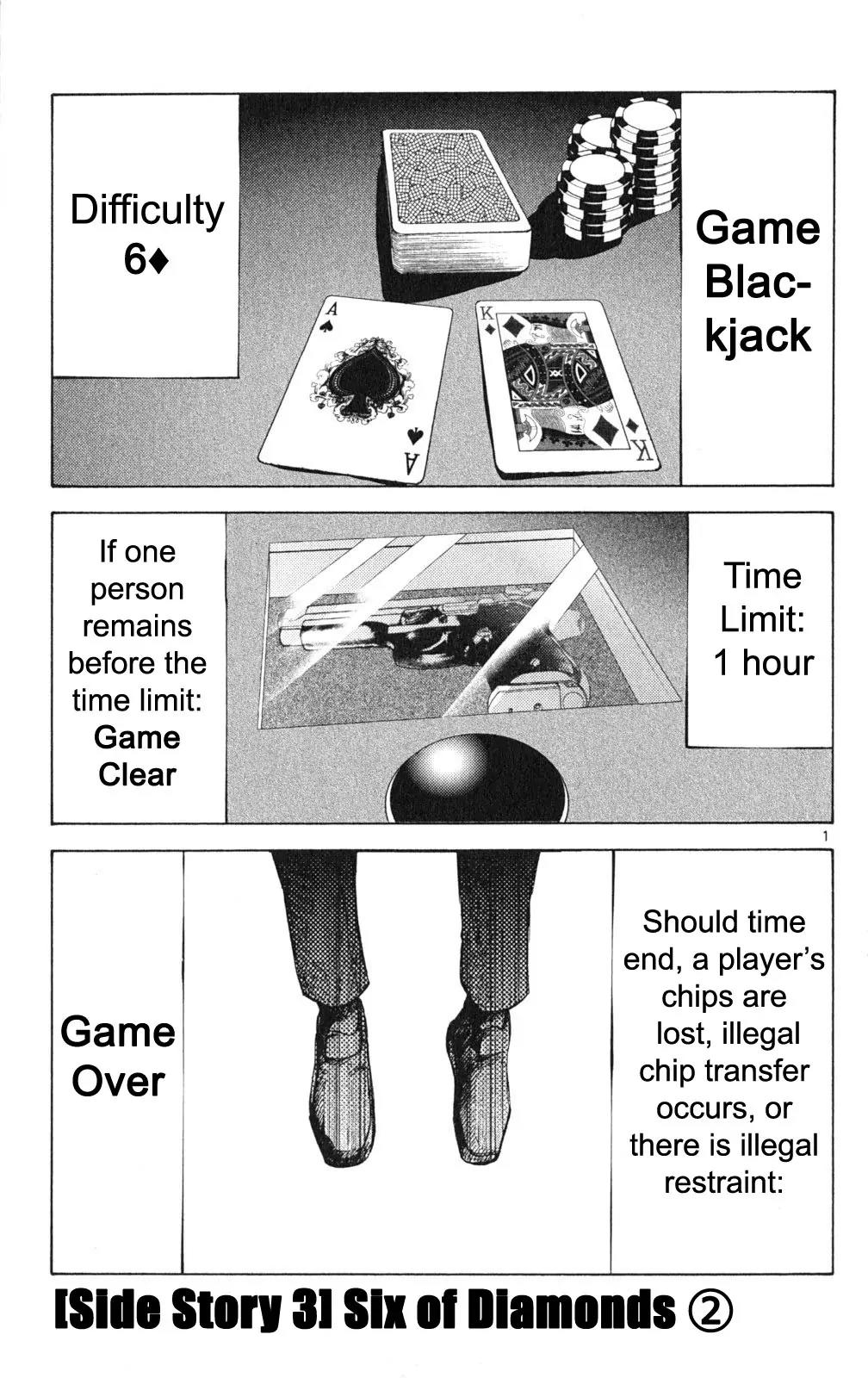 Imawa no Kuni no Alice Chapter 35.2 page 1 - Chapter 35.2: Side Story 3 - Six of Diamonds (2)