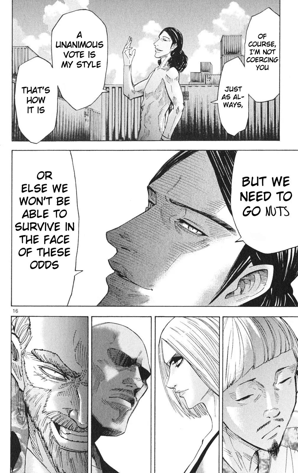 Imawa no Kuni no Alice Chapter 35 page 16 - Chapter 35: King of Clubs (3)