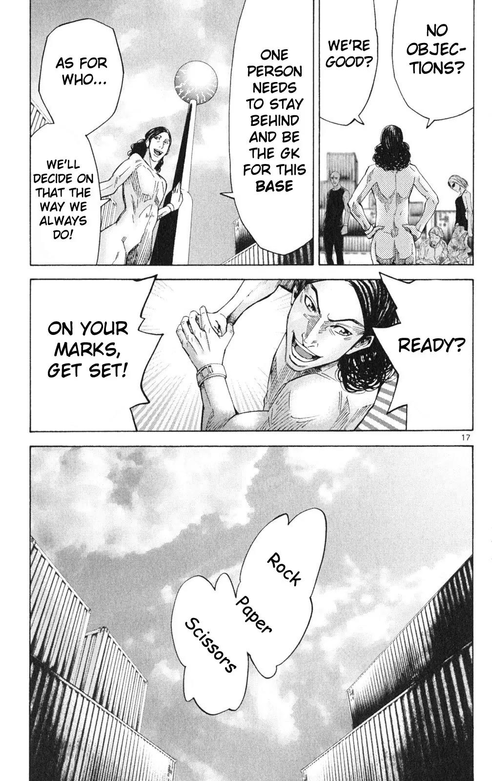 Imawa no Kuni no Alice Chapter 35 page 17 - Chapter 35: King of Clubs (3)