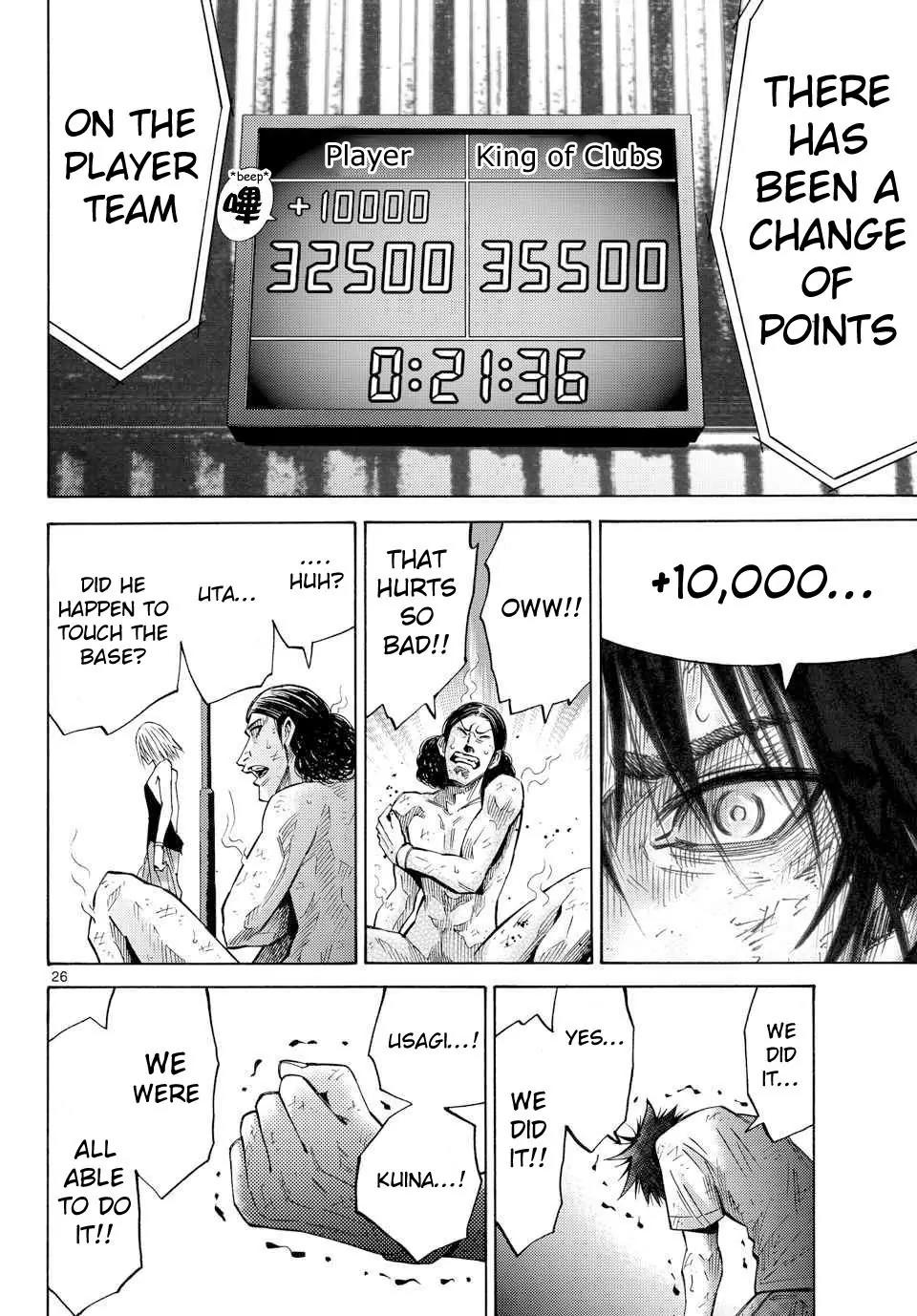 Imawa no Kuni no Alice Chapter 38 page 28 - Chapter 38: King of Clubs (6)