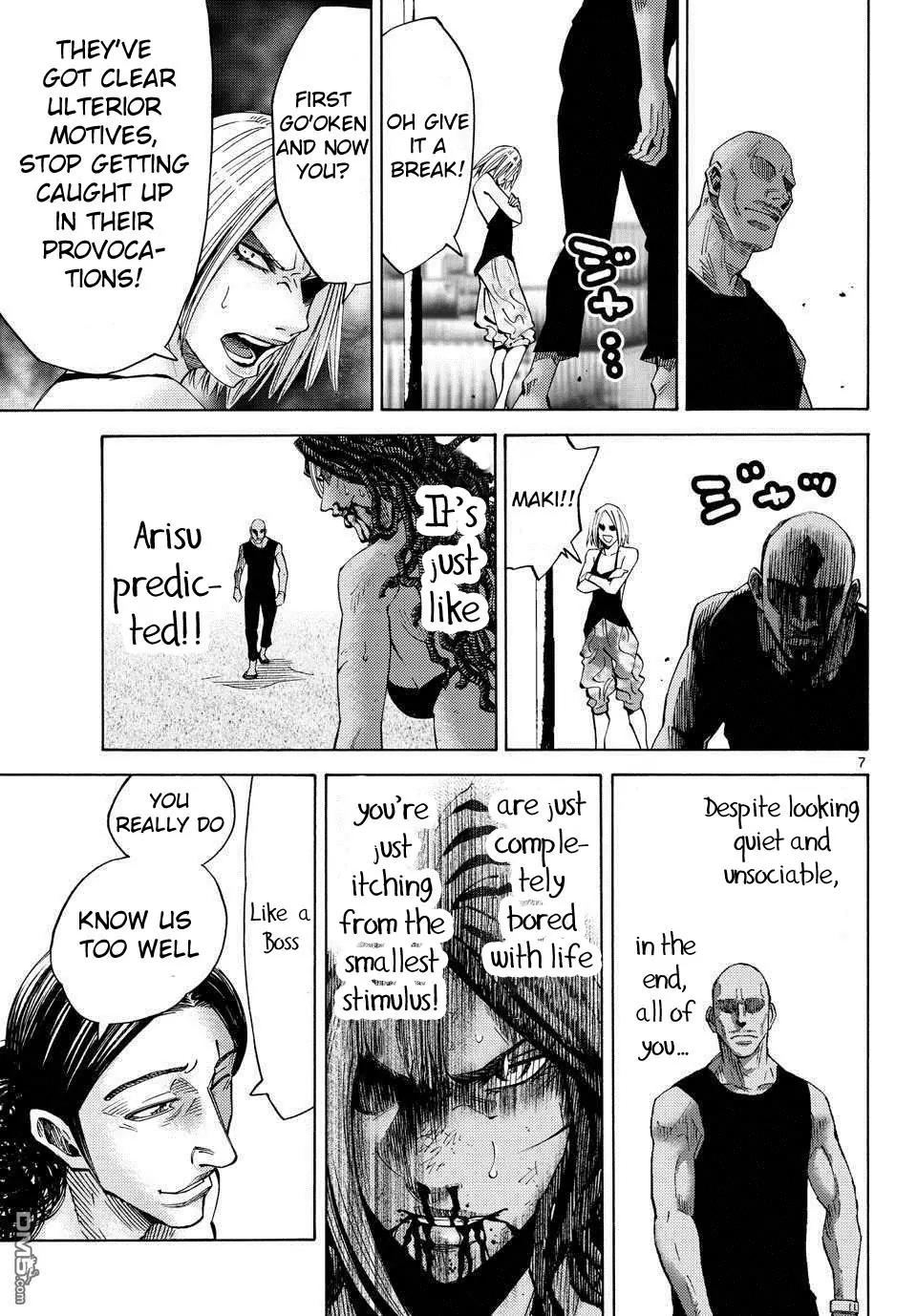 Imawa no Kuni no Alice Chapter 38 page 9 - Chapter 38: King of Clubs (6)
