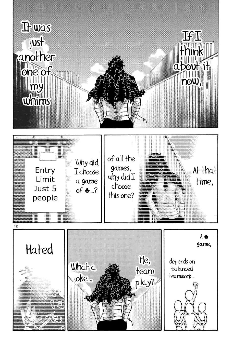 Imawa no Kuni no Alice Chapter 39 page 11 - Chapter 39: King of Clubs (7)